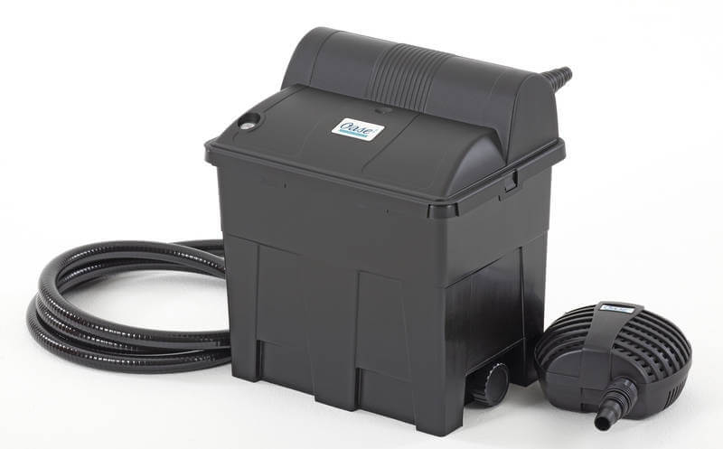 Filtro de Gravedad para Estanque OASE BioSmart Set 5000 con bomba y filtro UVC integrados