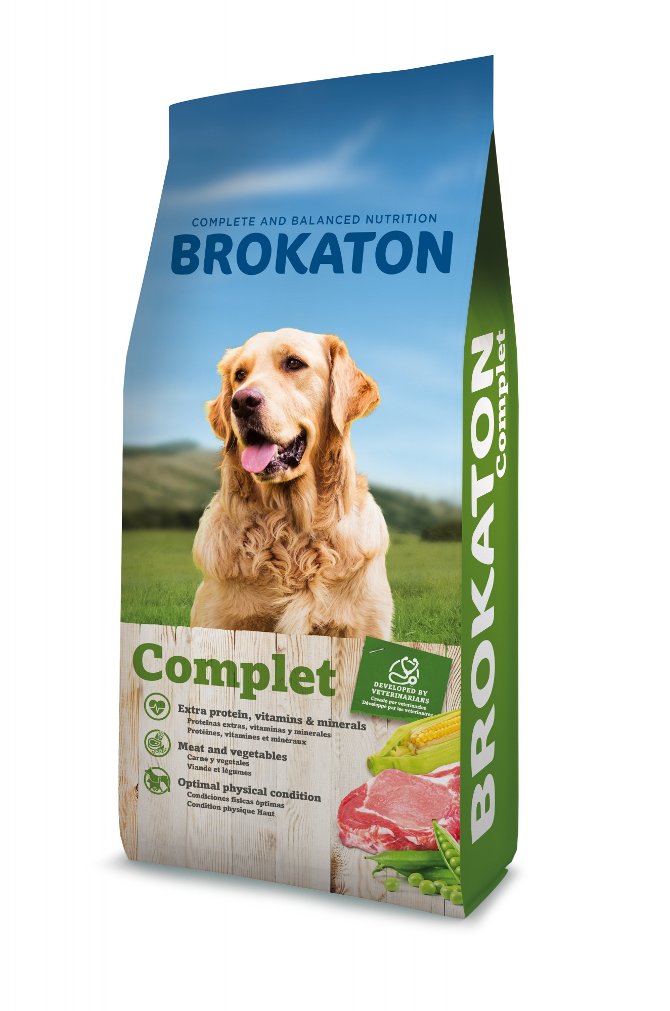 BROKATON Complet pienso para perros adultos