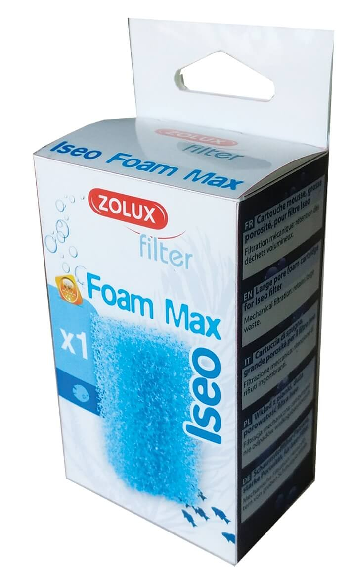 Filterspons met grove poriën voor ISEO aquariumfilters