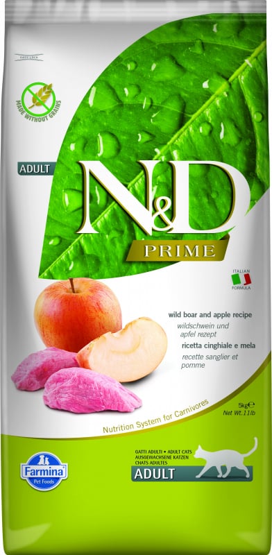 FARMINA N&D Prime au Sanglier & Pomme pour Chat Adulte