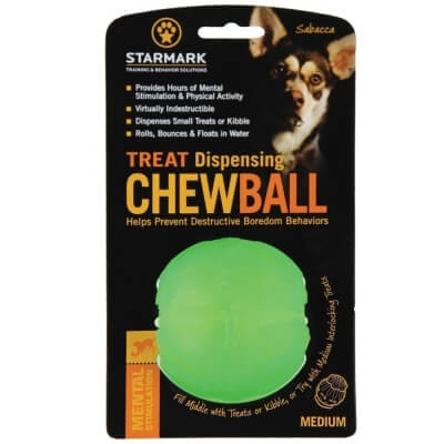 Bola para cães com petiscos Everlasting Treat Chew Ball