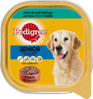 PEDIGREE SENIOR mit Kalb & Geflügel für ältere Hunde