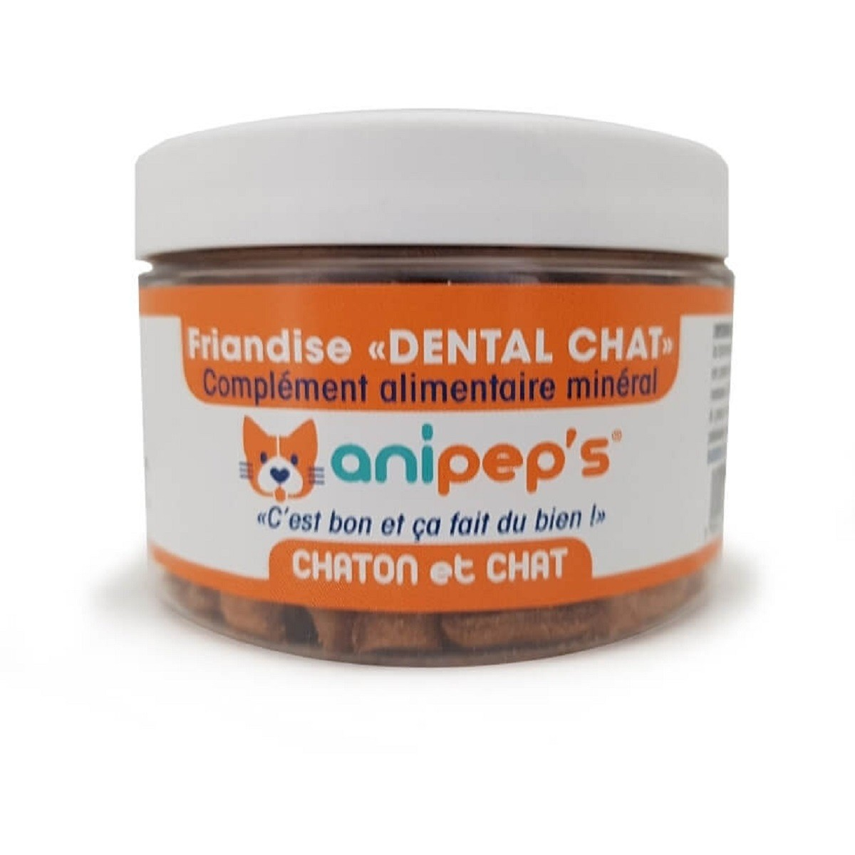 Friandises Medicalisees Anipep S Dental Pour Chat Adulte Et Chaton