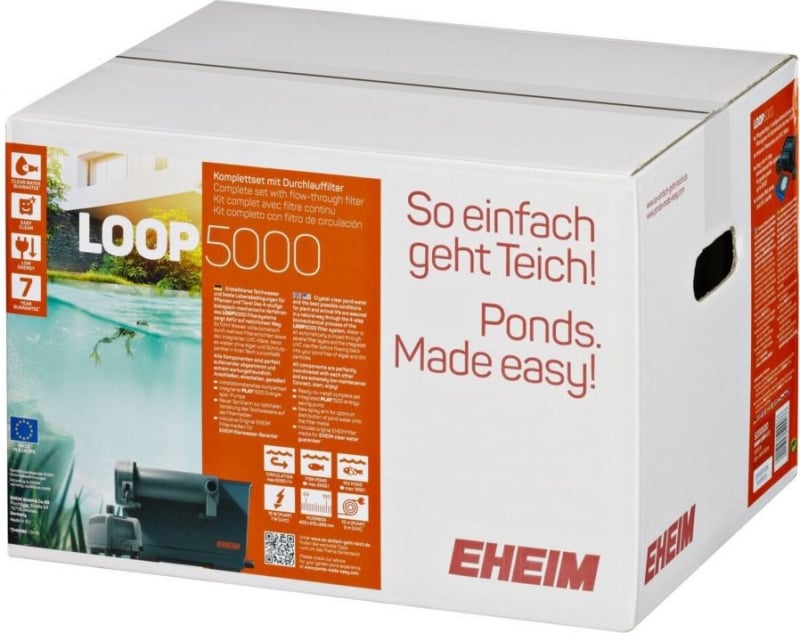 EHEIM LOOP Schwerkraftfilter + Pumpe für Teiche bis 15000L