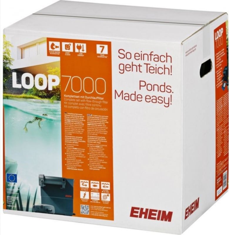EHEIM LOOP Schwerkraftfilter + Pumpe für Teiche bis 15000L