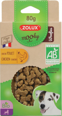 Friandises ZOLUX Mooky bio Woofies Pour Chien & Chiot - 4 saveurs au choix