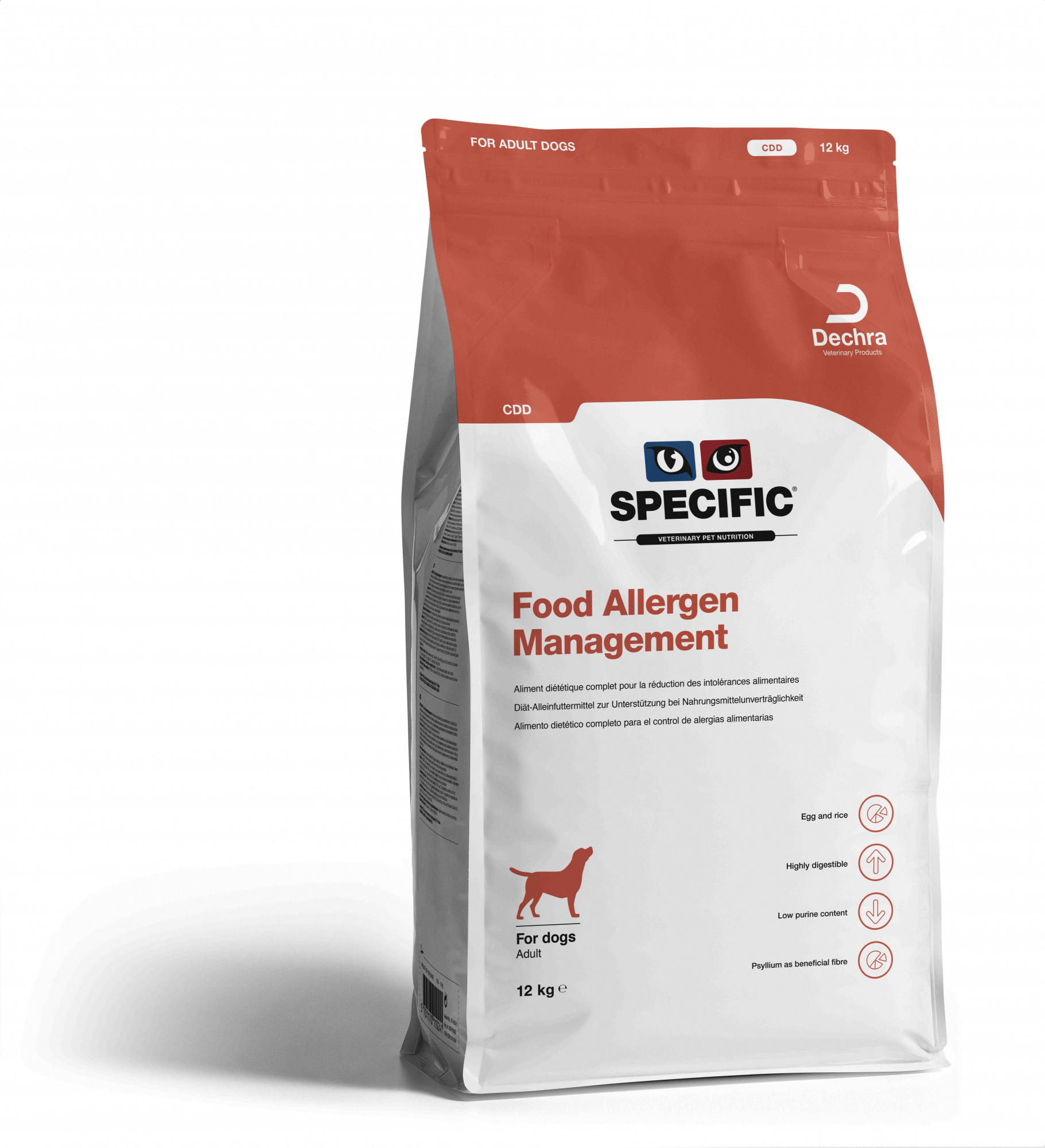 SPECIFIC CDD Food Allergy Management para cão adulto sensível