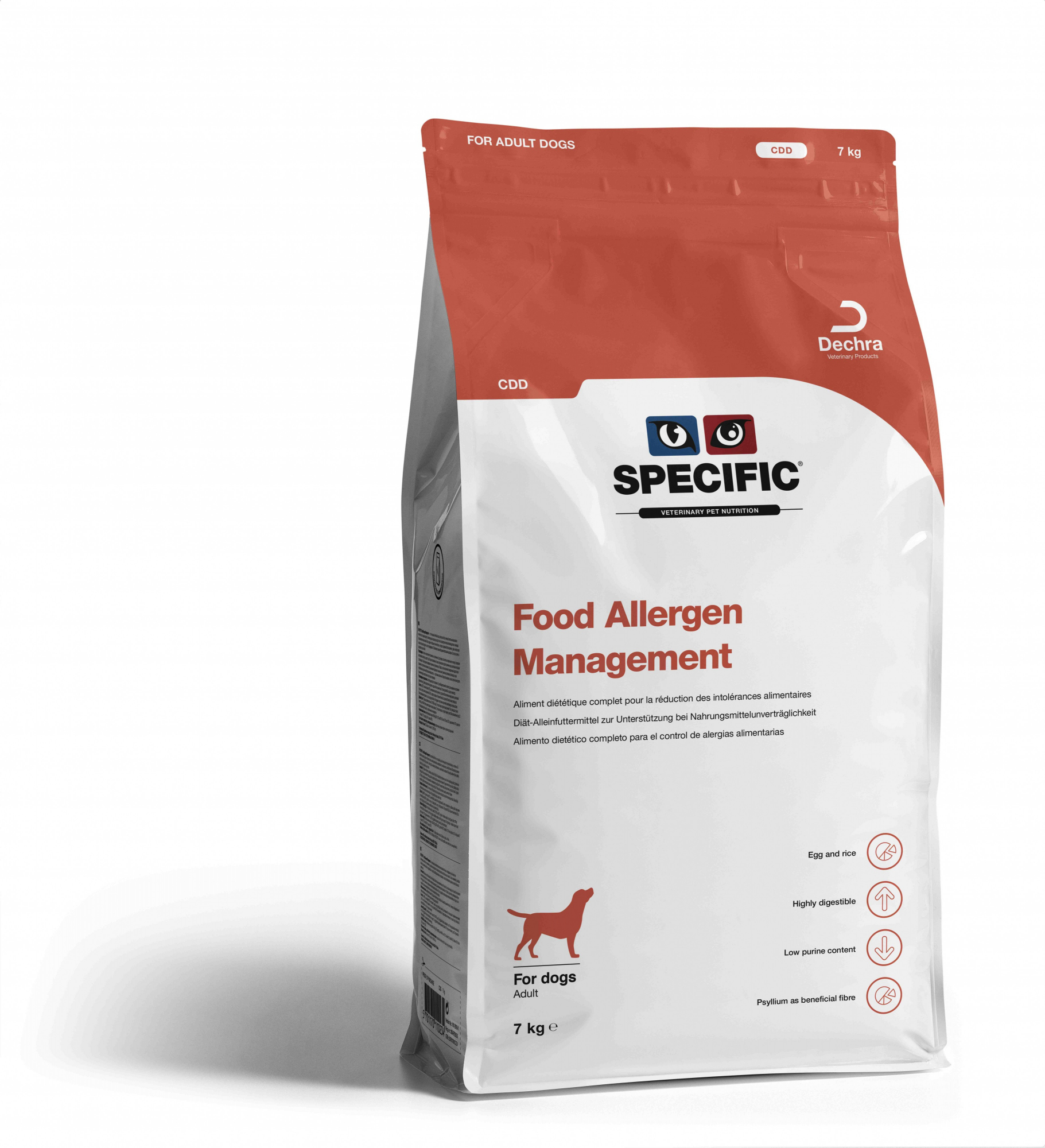 SPECIFIC Food Allergen Management CDD para Perros