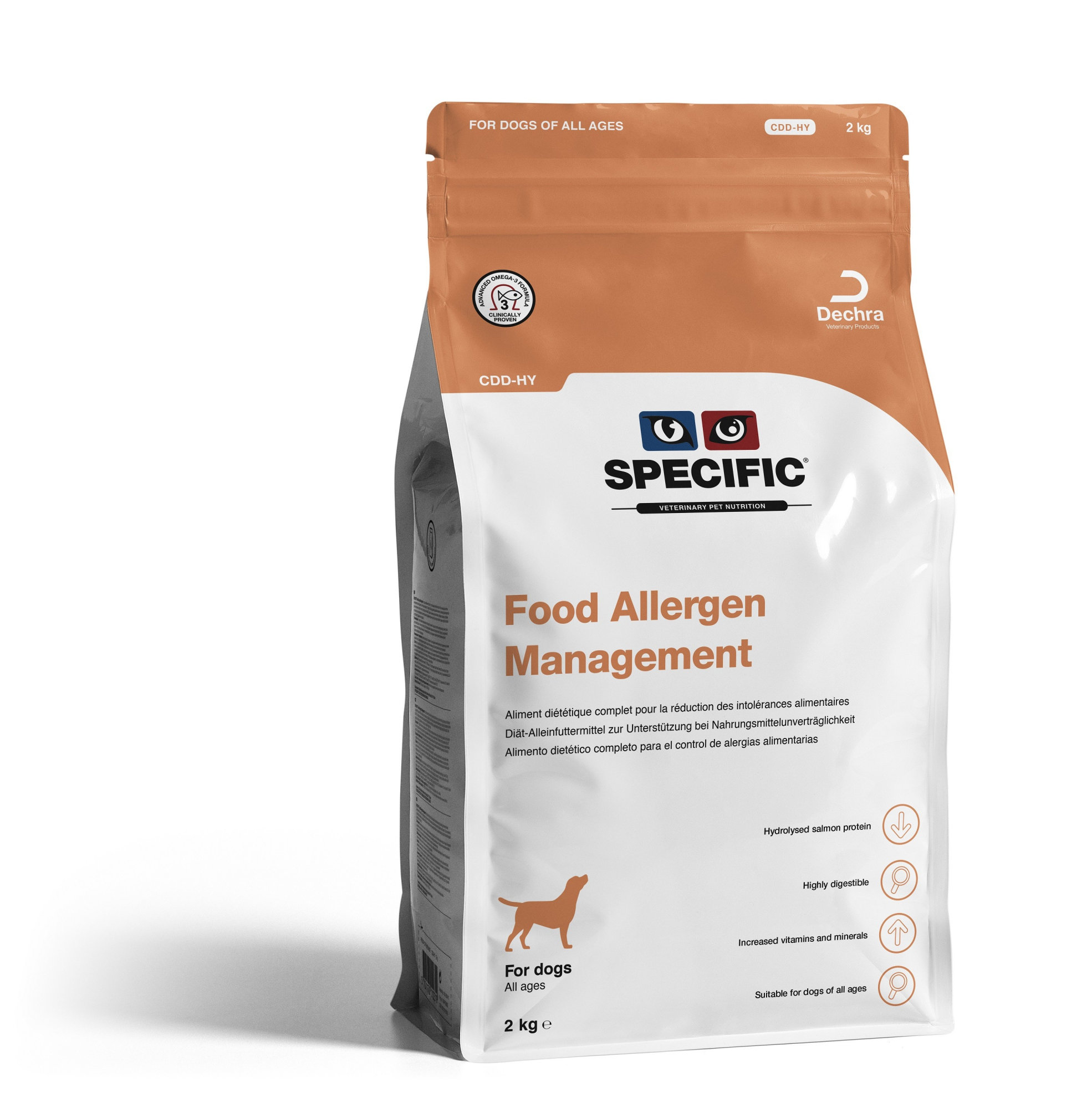SPECIFIC CDD-HY Food Allergy Management per Cani Adulti Sensibili