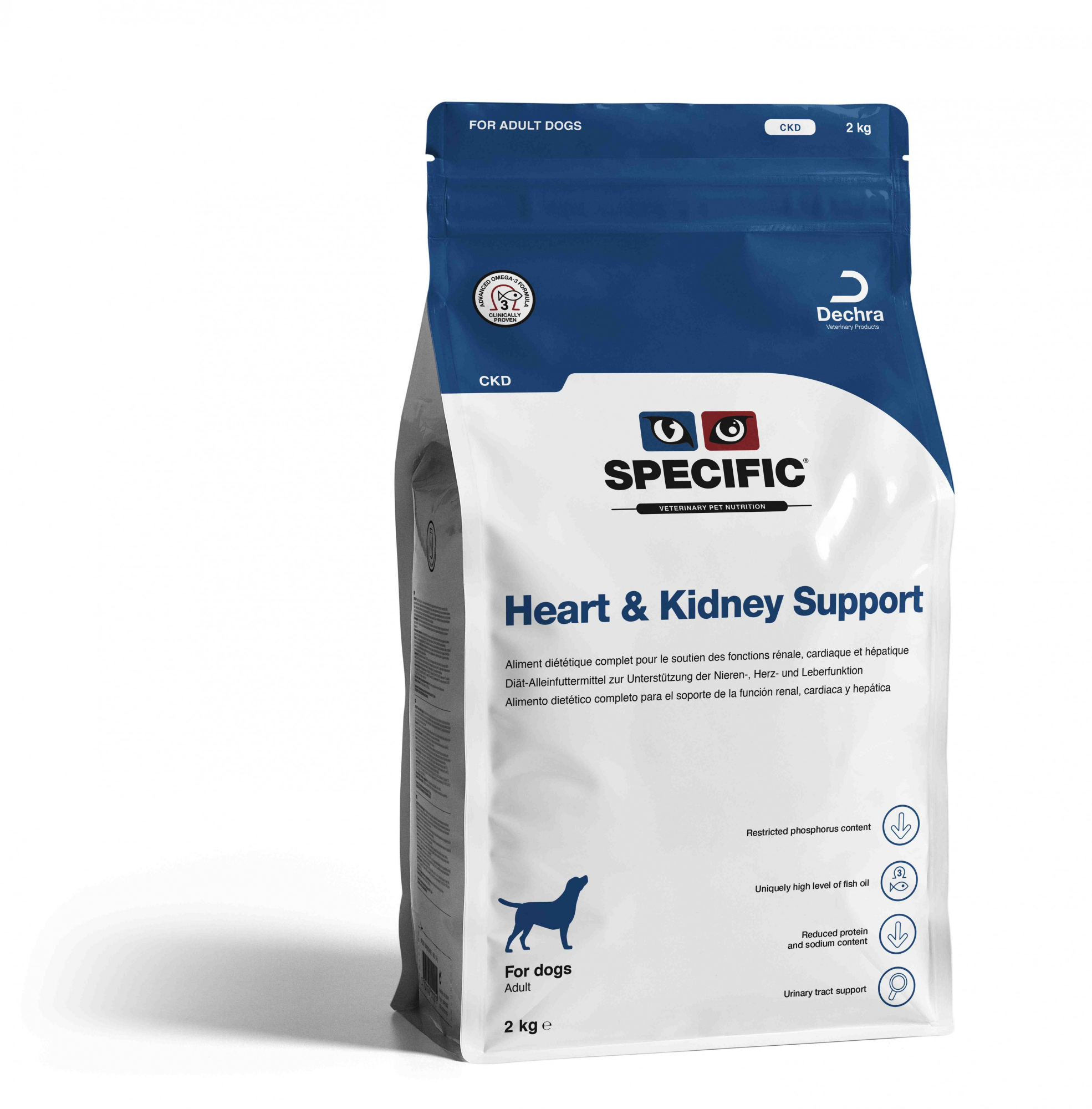 SPECIFIC CKD Heart & Kidney Support para cão adulto