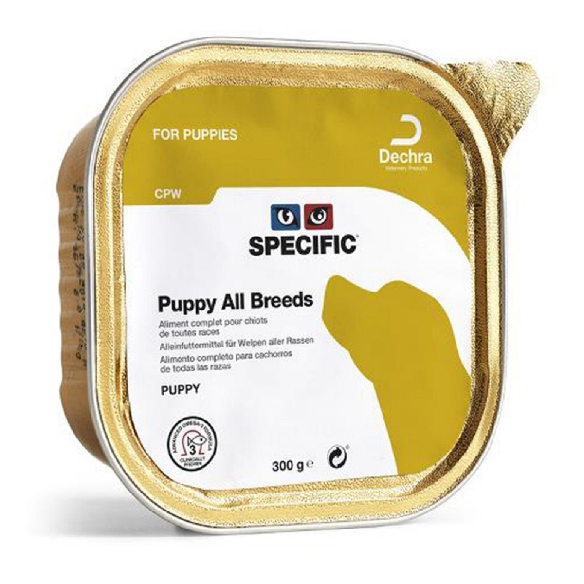 Confezione di 6 Patè SPECIFIC CPW Puppy 300g per Cuccioli