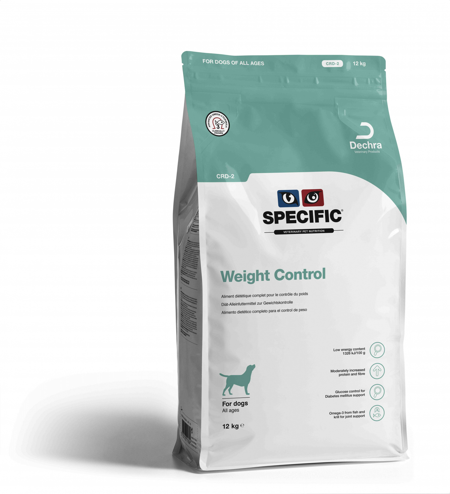 SPECIFIC CRD-2 Weight Control para cães adultos com excesso de peso
