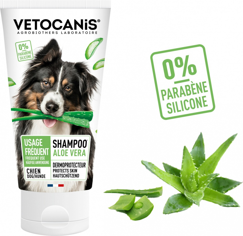 Vetocanis Shampooing pour chien - Usage fréquent 