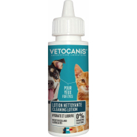 Vétocanis lotion nettoyante yeux pour chien / chat