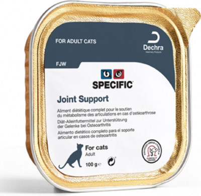 Pack de 7 Patés SPECIFIC FJW Joint 100g Support para Gato Adulto