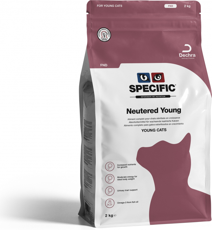 SPECIFIC FND Neutered Young für junge sterilisierte Katze
