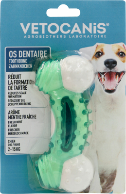 Vétocanis os dentaire pour chien Plak Fighter 