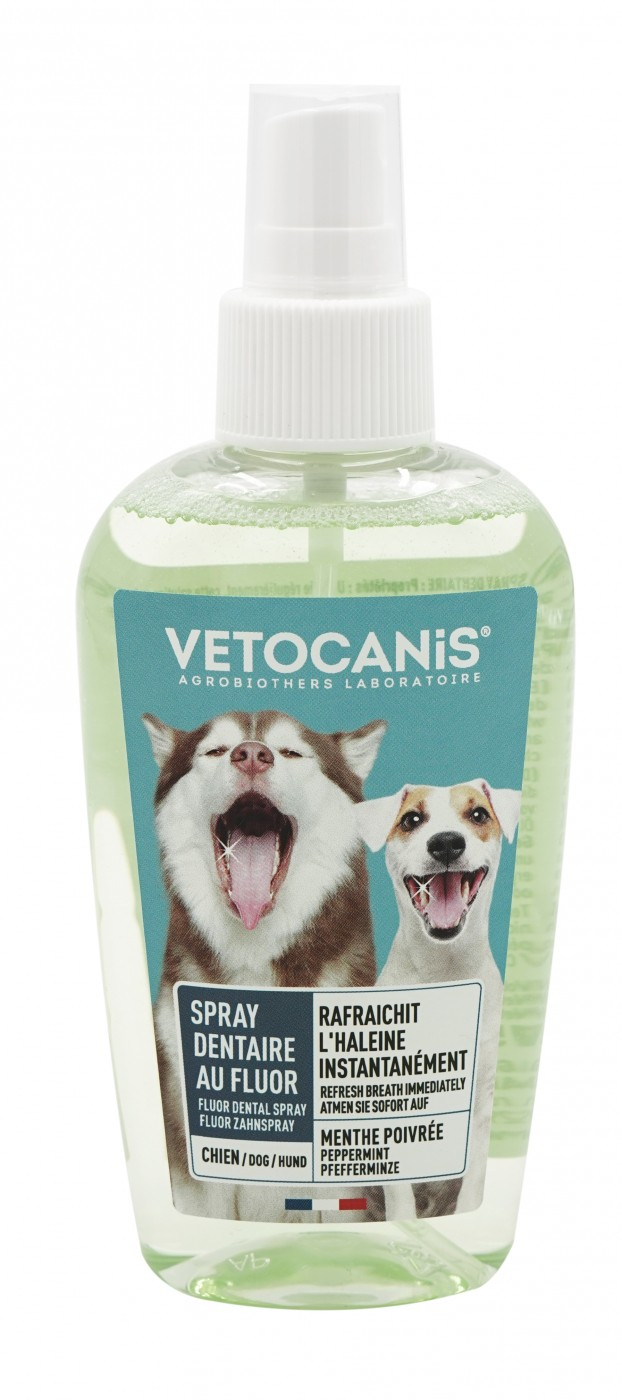 VETOCANIS Mondspray met fluor voor honden
