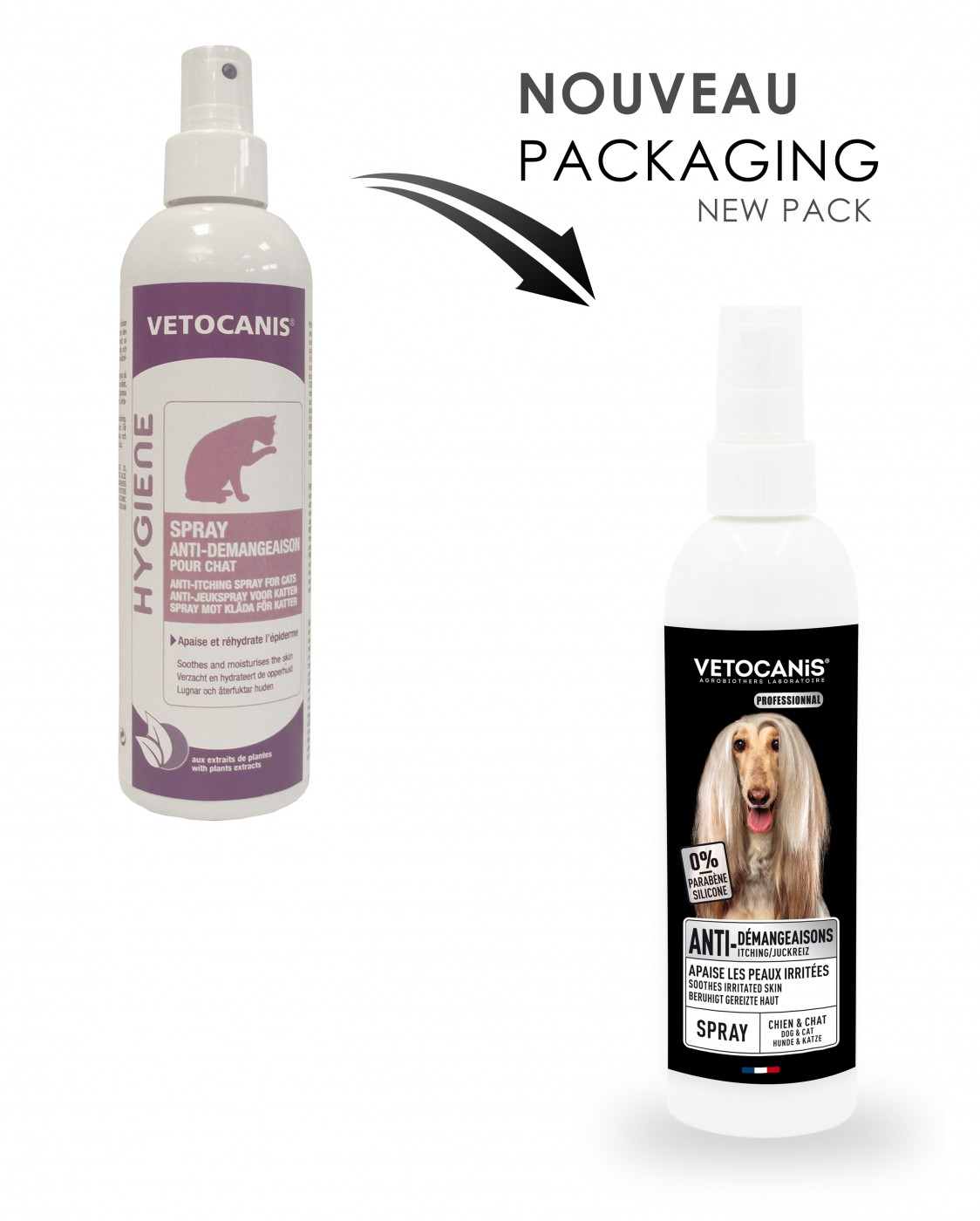 Vetocanis spray antipicores para gato