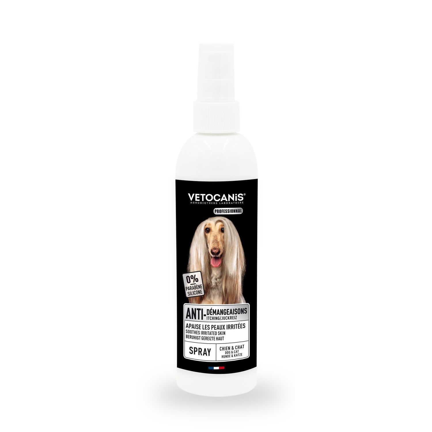 Vétocanis spray anti-démangeaison pour chien et chat