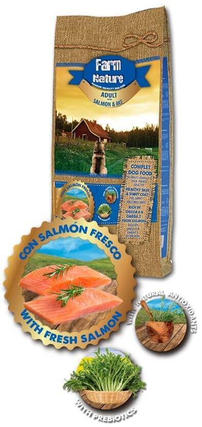 FARM NATURE Adult Salmon & Rice