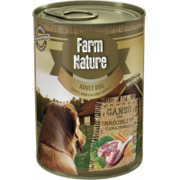 Pâtée FARM NATURE Oie, Brocolis & Carotte Sans Céréales pour Chien Adulte - 2 formats disponibles