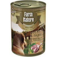 Pâtée FARM NATURE Oie, Brocolis & Carotte Sans Céréales pour Chien Adulte - 2 formats disponibles