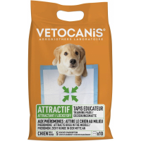 Vétocanis - Tapis absorbant x10 pour chien et chat