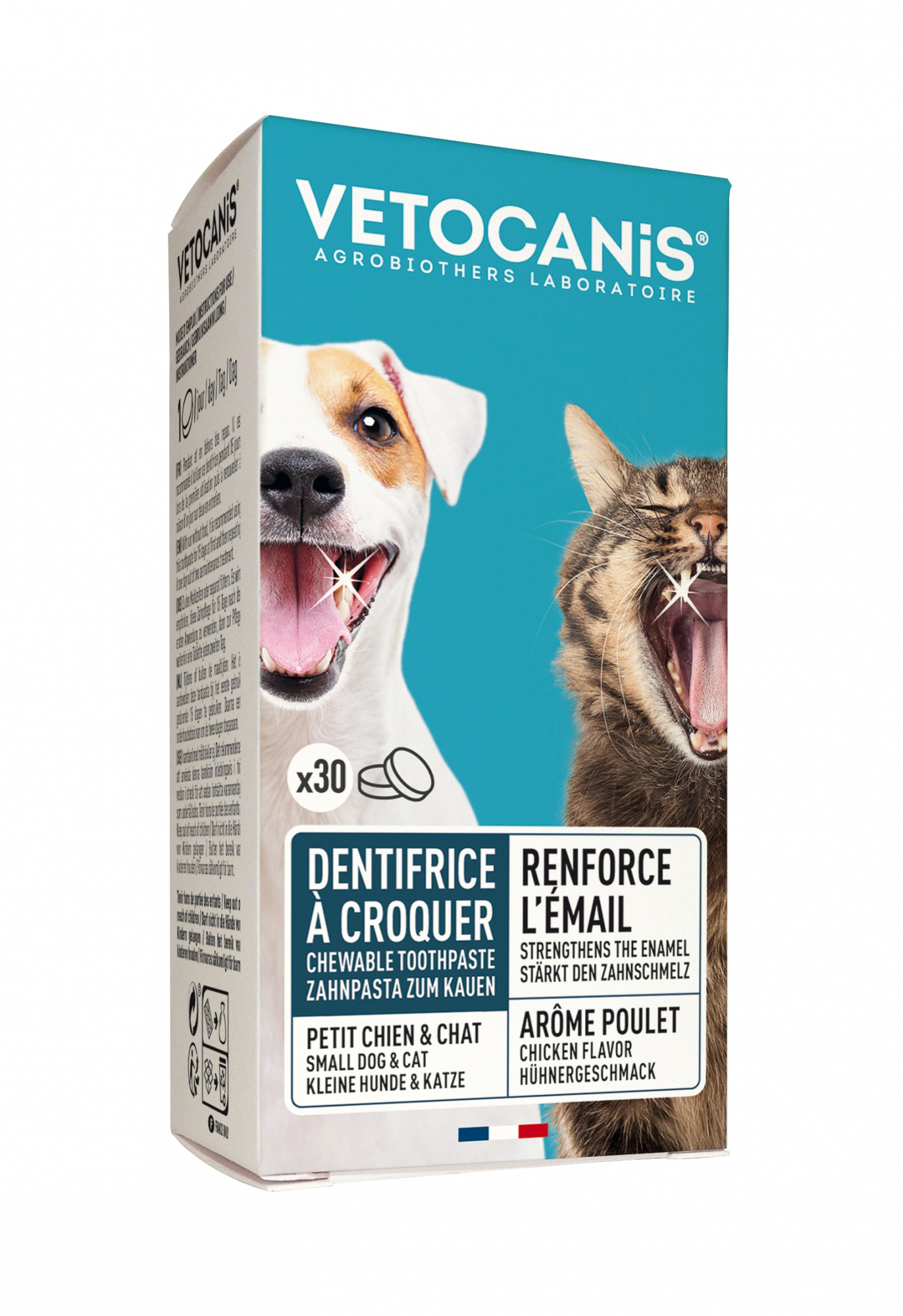 Vetocanis - Dentífrico para masticar Plak Fighter para gato