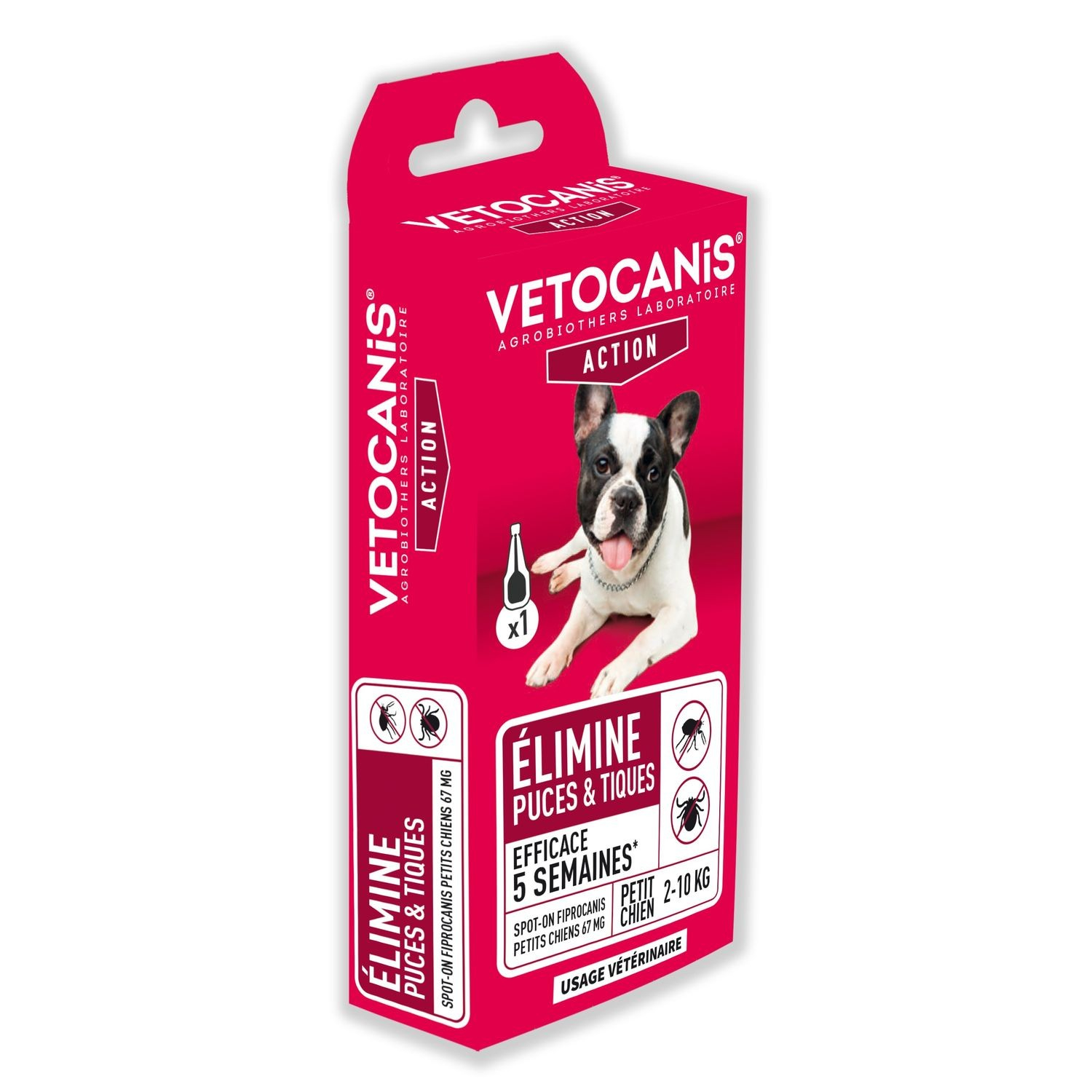Vétocanis SPOT ON Fipronil für Hunde
