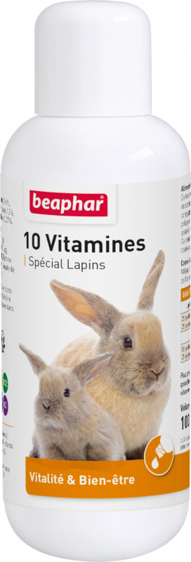 Complexe de 10 vitamines pour lapins