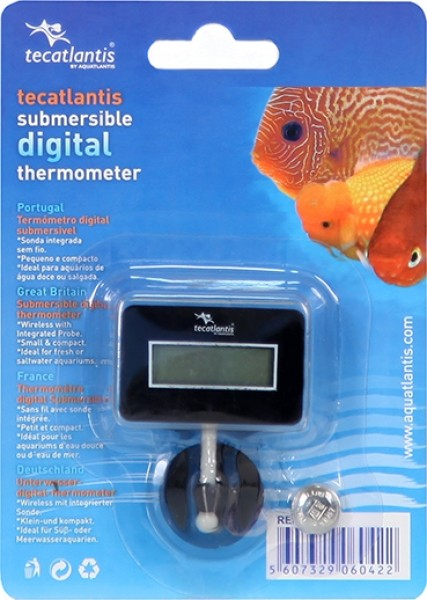 Tecatlantis Digitales Thermometer für Aquarien