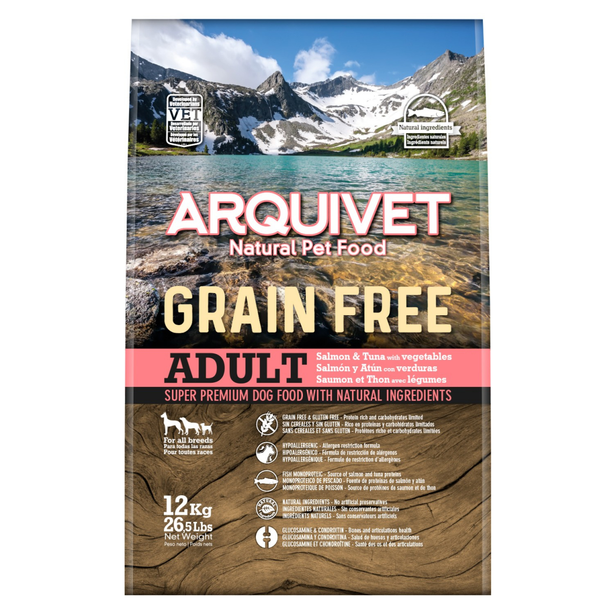 ARQUIVET Adult Grain Free Salmon & Tuna