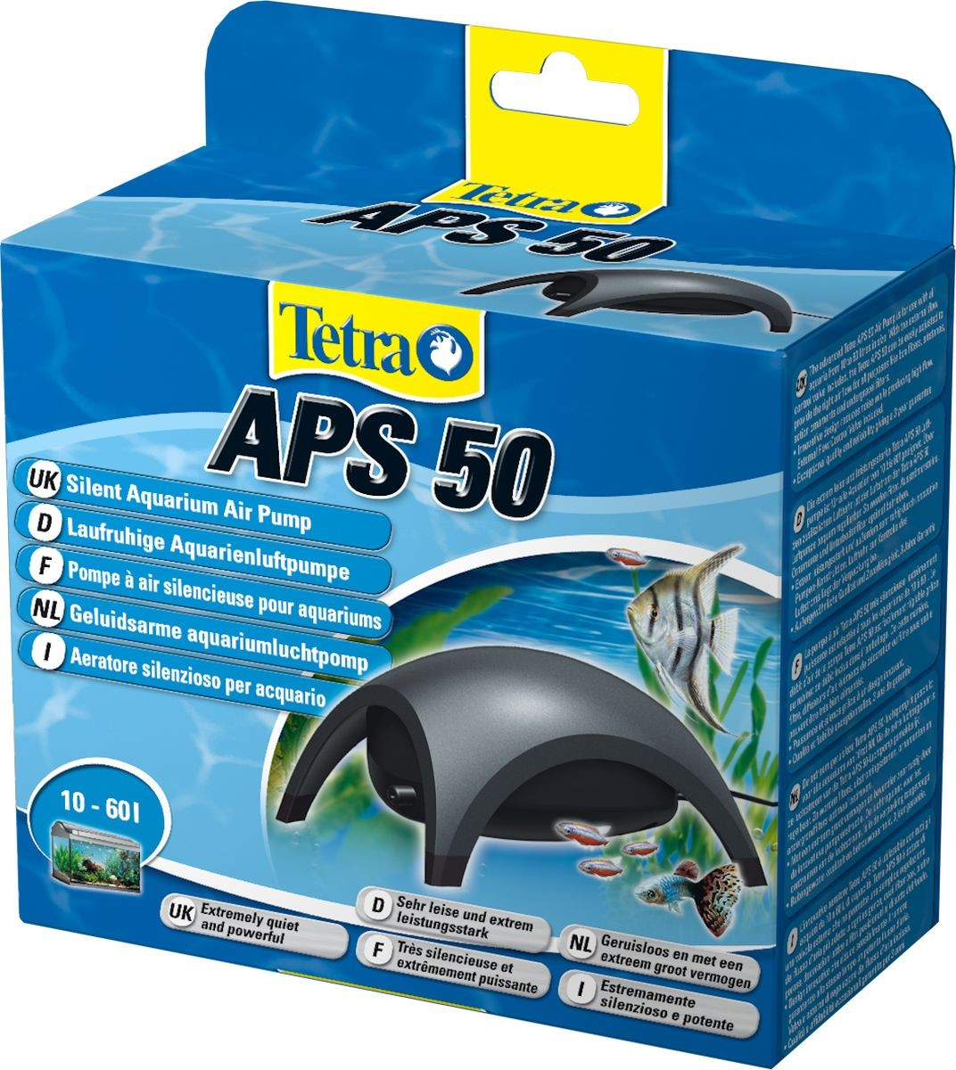 TETRA Aquarium Luftpumpe »APS«, 400 W, für Aquarien bis: 600 l, schwarz 