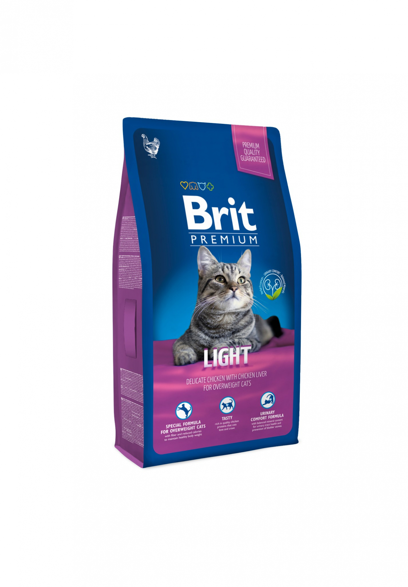 BRIT PREMIUM Adult Light Pienso para gatos con sobrepeso