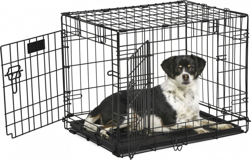 Cage en métal pour chien 