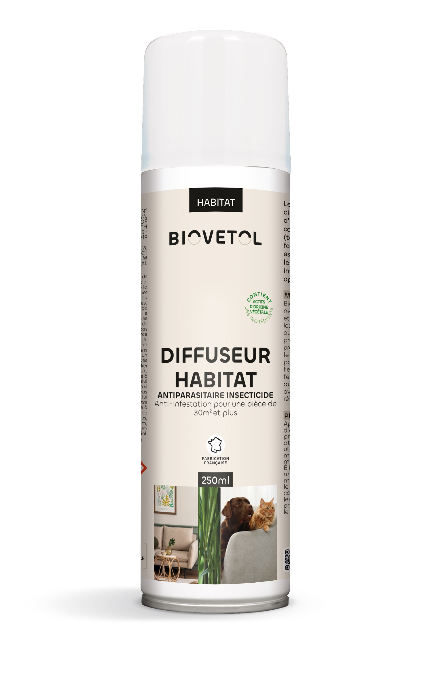 Biovetol Diffuseur insecticides habitat 