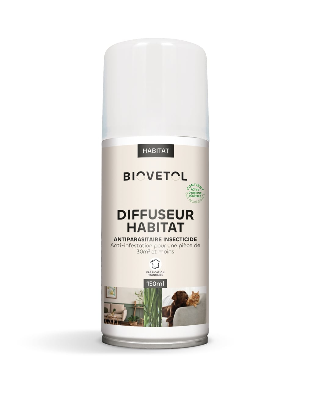 Biovetol Diffuseur insecticides habitat 