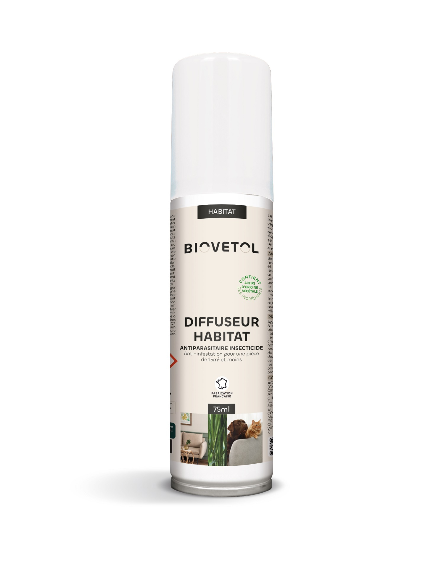 Biovetol Diffuseur insecticides habitat 