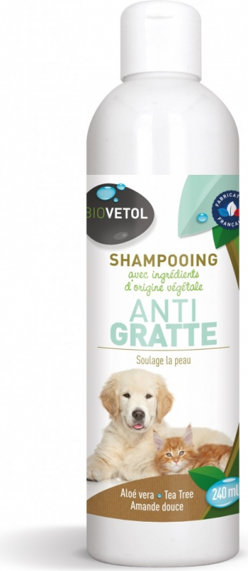 Biovetol Shampoo Anti-Prurito per cani e gatti