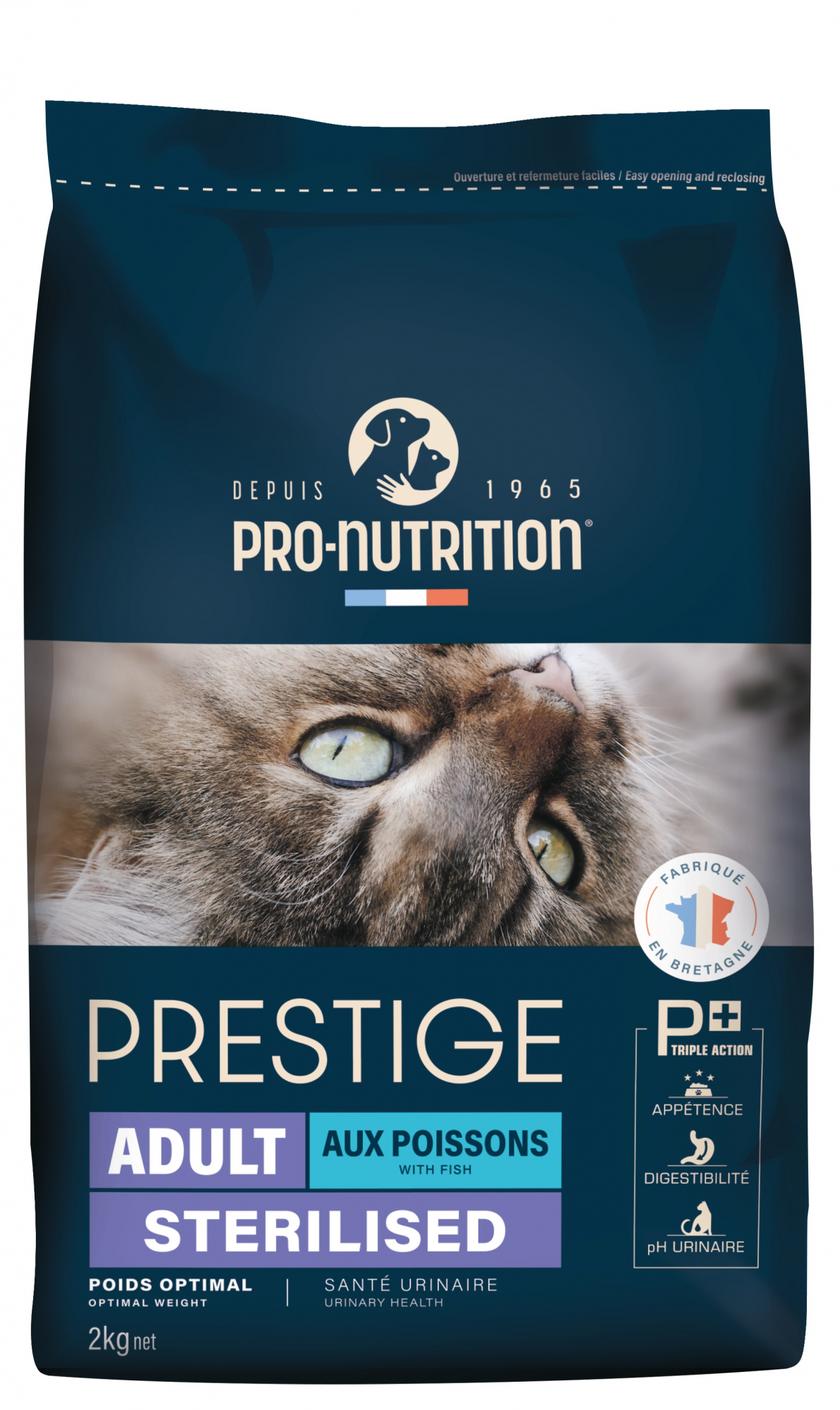 PRO-NUTRITION CROCKTAIL Sterilized com Peixe para Gato Adulto Esterilizado