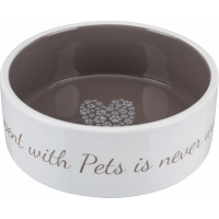 Pet's Home Ciotola in ceramica per cani e gatti - 2 colori a scelta