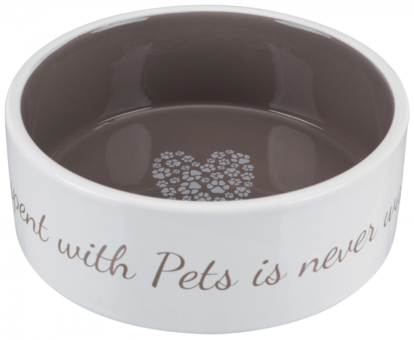 Pet's Home Ciotola in ceramica per cani e gatti - 2 colori a scelta