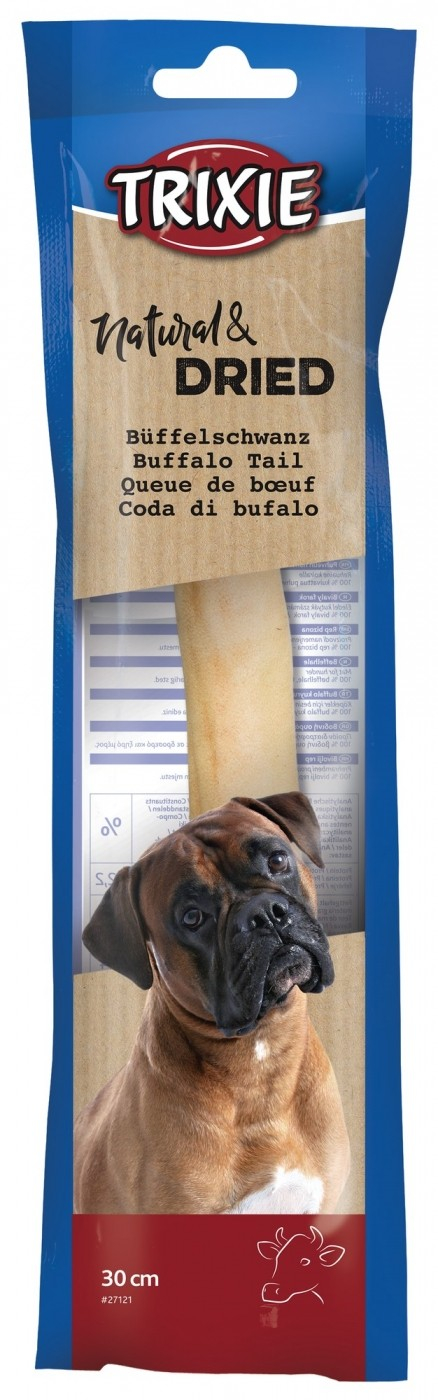 Rabo de búfalo deshidratado para perros - 30cm