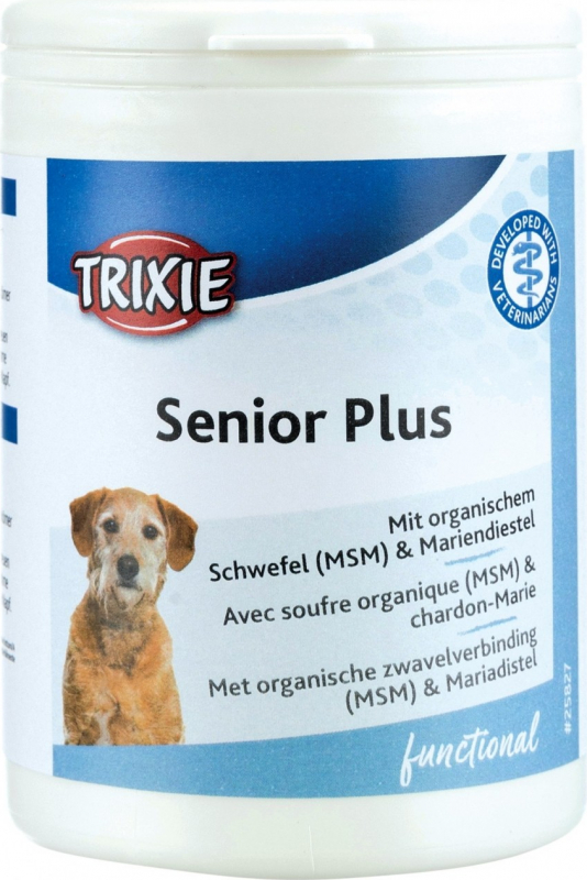 Complemento alimentar Senior Plus para cães idosos