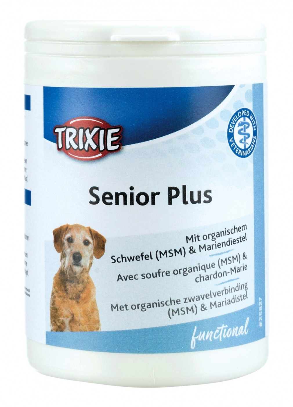 Complemento alimentar Senior Plus para cães idosos