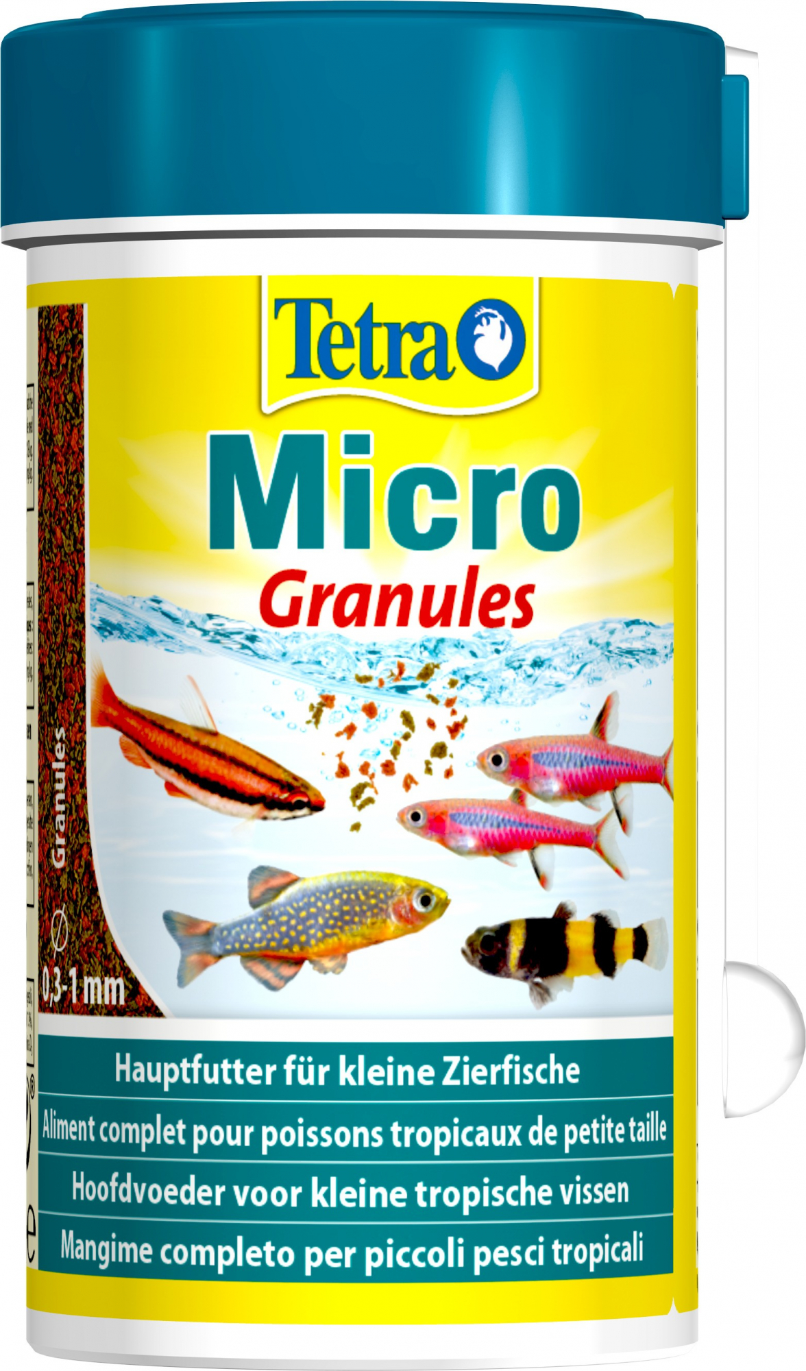Tetra MicroFood, grânulos para peixe 100 ml