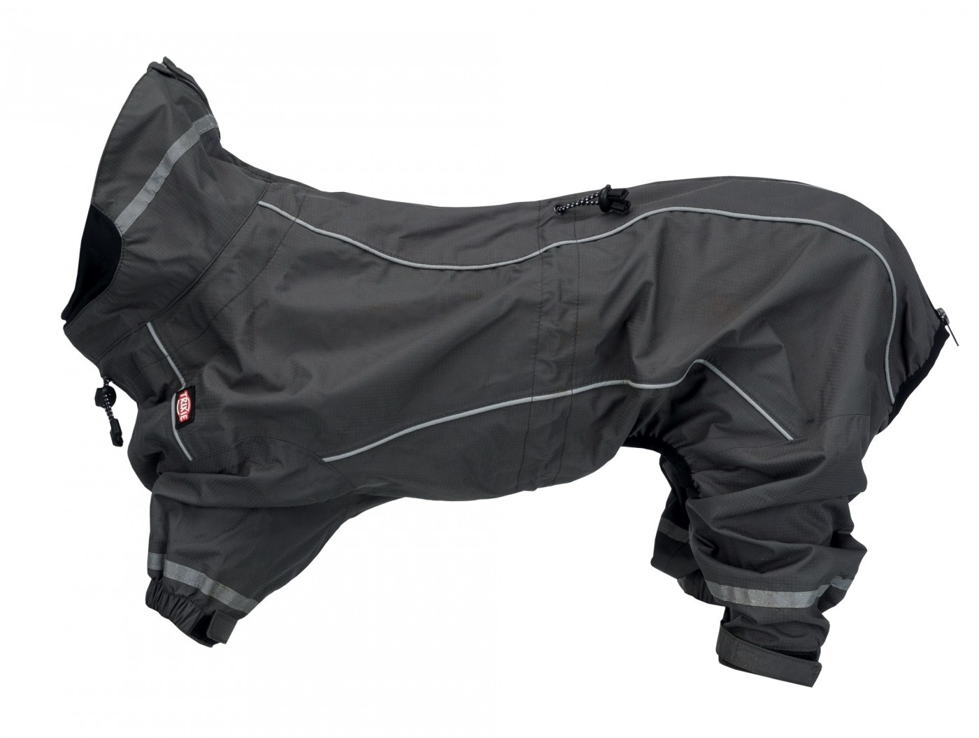 Vaasa Regenmantel für Hunde in grau