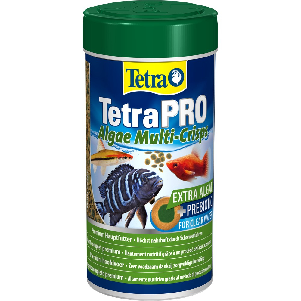 Tetra PRO Algae Multi-Crisps Nourriture premium pour poissons d'aquarium