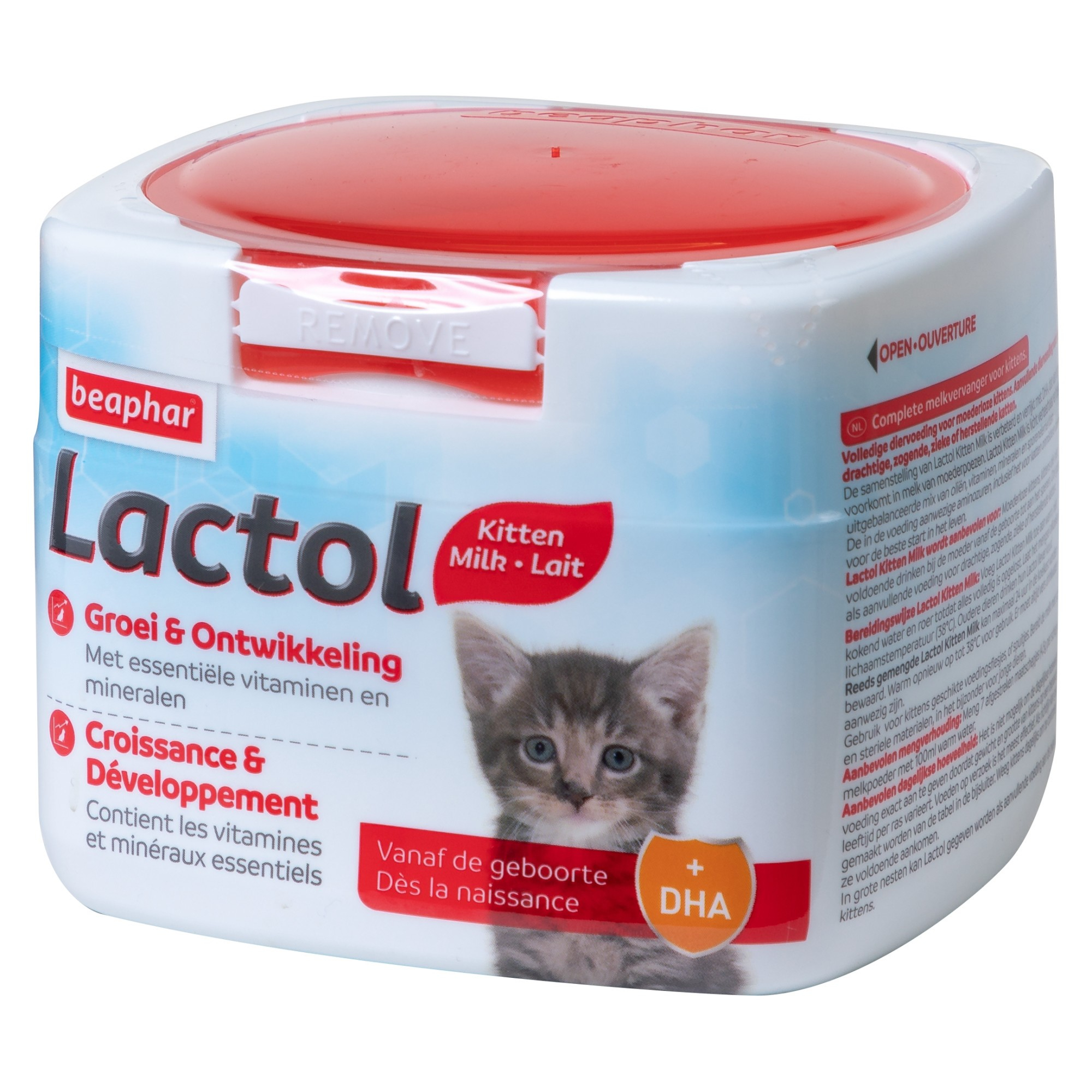 Moedermelk voor kittens, Lactol
